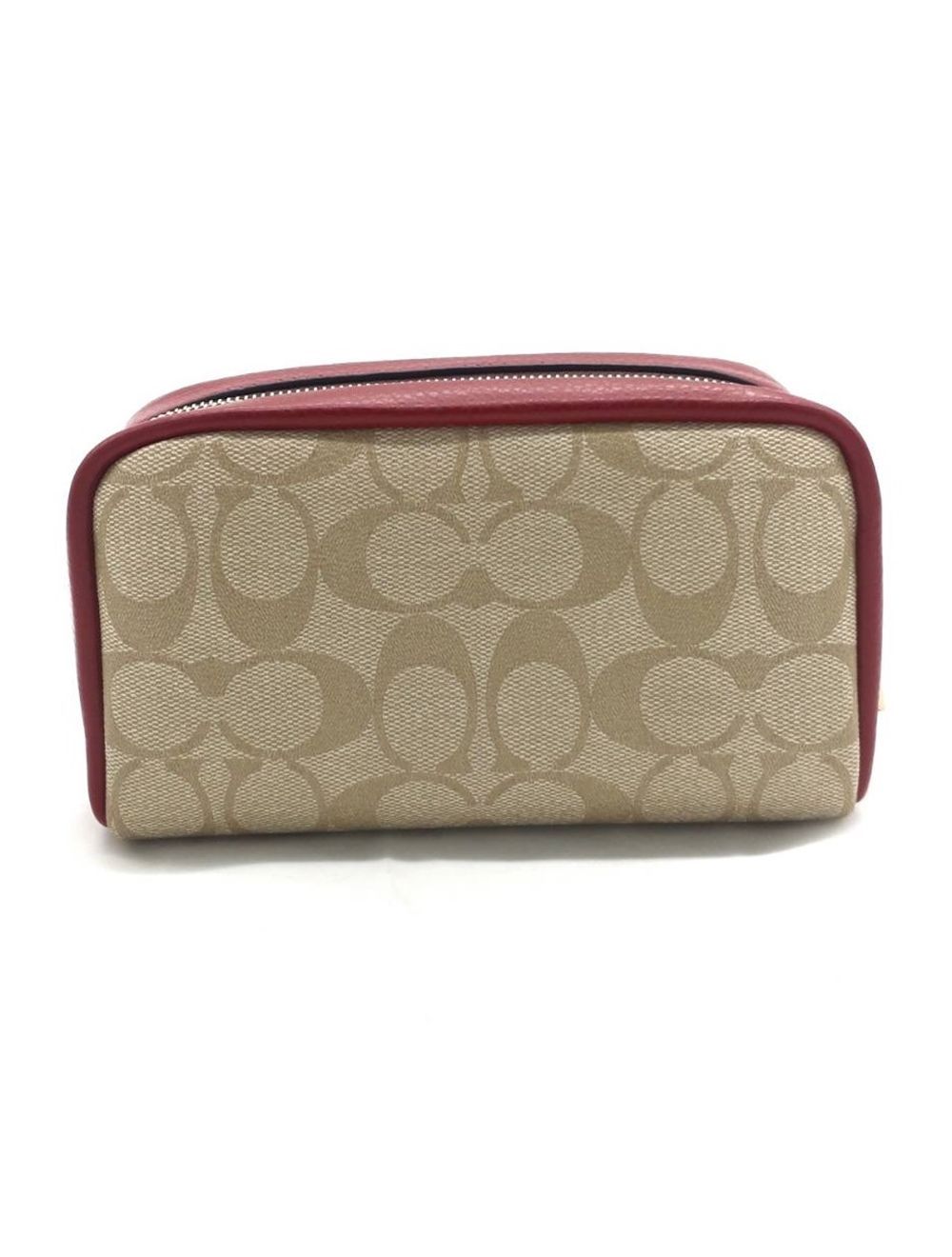 COACH LUNAR NEW YEAR BOXY COSMETIC CASE IN SIGNATURE CANVAS W/ popular OX & CARRIAGE NEW