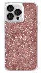 Kate Spade New York รุ่น Chunky Glitter Protective - เคสสำหรับ iPhone 14 Plus / 14 Pro / 14 Pro Max - Glitter Rose Gold