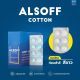 ALSOFF COTTON สำลีชุบเอทิลแอลกอฮอล์ 70% v/v (1 กล่อง 12 แผง)