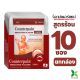 แผ่นแปะบรรเทาปวด เคาน์เตอร์เพน(Counterpain Plaster) สูตรร้อน (แบบกล่อง 10 ซอง)