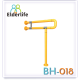 Elderlife ราวจับผู้สูงอายุ สแตนเลส หุ้มพลาสติก สีส้ม ตัวP รุ่น BH-018