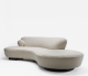 Curved Sofa
3-seat White (Pre-order)