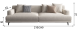 Demi Sofa
2-seat White (Pre-order)