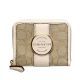 กระเป๋าสตางค์ COACH C8323 LONNIE SMALL ZIP AROUND WALLET IN SIGNATURE JACQUARD (IMDQC)