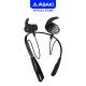 Asaki Bluetooth Earphone หูฟังอินเอียร์บูลทูธ V5.0 แบบคล้องคอ ไมค์สนทนาชัด รับ-วางสายได้ รุ่น A-K6901