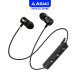 Asaki Bluetooth Earphone หูฟังอินเอียร์บูลทูธ แบบแม่เหล็กคล้องคอ เชื่อมต่อง่าย เสียงดี เบสแน่น รุ่น A-K6900