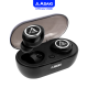 Asaki Bluetooth Earphone หูฟังบลูทูธ หูฟังไร้สาย พร้อมกล่องชาร์จ BT5.0 TWS เบสแน่น ไมค์สนทนาชัด รุ่น A-K6654