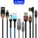 Asaki Charging Cable สายชาร์จและโอนย้ายข้อมูล Micro USB ระบบ ANDROID สินค้าคละแบบ รุ่น A-2025