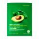 Leaves Natural Avocado Essence Mask Sheet แผ่นมาสก์หน้าฟื้นฟูผิวที่หยาบกร้าน 25ml