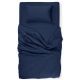 Beneath ชุดผ้าปู Cotton Sateen ขนาด (3.5, 5, 6 ฟุต) Set XL สีNavy Blue