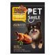 Pet Smile Chicken And Pumpkin ขนมสุนัข เนื้ออกไก่และฟักทองอบแห้ง ช่วยระบบขับถ่าย สุนัขโรคตับ/ไต ทานได้