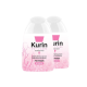 Kurin care feminine wash ph3.8 เจลทำความสะอาดจุดซ่อนเร้นสำหรับผู้หญิง สูตรบำรุงผิวขาว 100 มล. (2 ขวด)