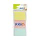 STICKN กระดาษโน้ต 1.5″x2″ (1×3) 21126 คละสี