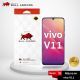 Bull Armors ฟิล์มกระจก Vivo V11 (วีโว่) บูลอาเมอร์ ฟิล์มกันรอยมือถือ 9H+ ติดง่าย สัมผัสลื่น 6.41