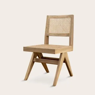 PJ Rattan chair (armless) Oak (Pre-order)