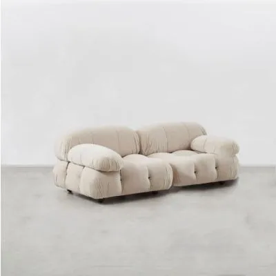 Carmine Sofa 2-Seat Beige (Pre-order)