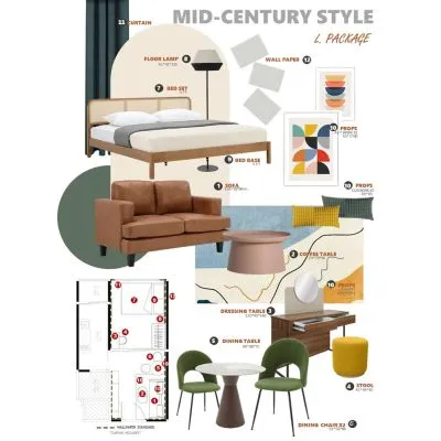 Speedy Package L Mid Century Furniture Lifestyles