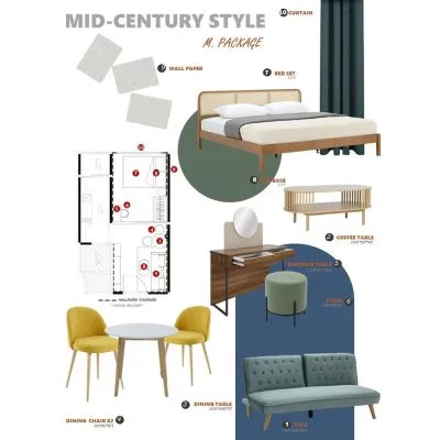 Speedy Package M Mid Century Furniture Lifestyles