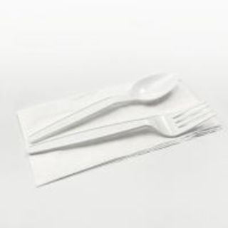 KIAWTHONG Plastic Cutlery Set (Spoon and Fork)