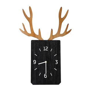 [Pre-Order] Home Studio  Deer Clock นาฬิกาแขวนผนังรูปกวาง