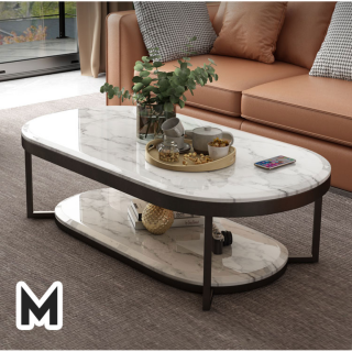 [Pre-Order] Home Studio Livingroom Coffee Table โต๊ะกลางลายหินอ่อนสำหรับห้องรับแขก