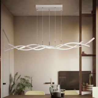 [Pre-Order] Home Studio  Wave Chandelier โคมไฟแต่งบ้านติดเพดาน ขาว