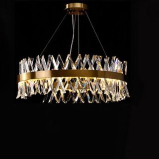 [Pre-Order] Home Studio  Circle Crystal Luxury Chandelier โคมไฟคริสตัลตกแต่งบ้าน