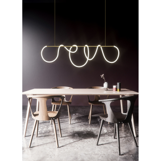 [Pre-Order] Home Studio  Long Lasso Designed Chandelier โคมไฟแต่งบ้านติดเพดาน