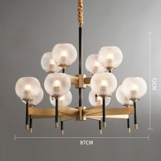 [Pre-Order] Home Studio  Circle Luxury Designed Chandelier III โคมไฟแต่งบ้านติดเพดาน