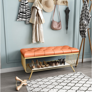 [Pre-Order] Home Studio Decorating Bench III ม้านั่งสำหรับตกแต่งบ้านพร้อมชั้นวางของ