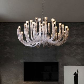 [Pre-Order] Home Studio  โคมไฟแต่งบ้านติดเพดาน - Candle Stick Designed Chandelier