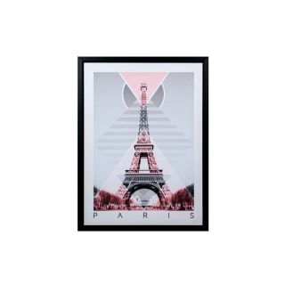 CHIC REPUBLIC ภาพติดฝาผนัง PARIS/45x60 สี ดำ/หลากสี