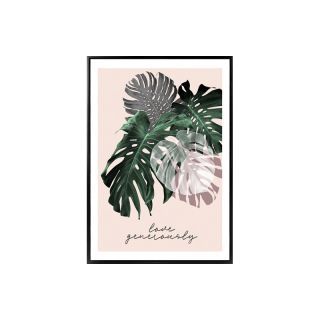 CHIC REPUBLIC ภาพติดฝาผนัง BOTANICAL-B/50x70 สี ดำ/หลากสี