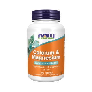 Calcium & Magnesium (100 Tablets)