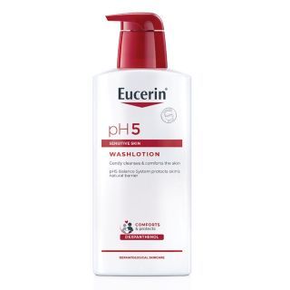 EUCERIN PH5 SENSITIVE SKIN WASHLOTION 400 ml. ผลิตภัณฑ์อาบน้ำ สำหรับผิวบอบบาง แพ้ง่าย