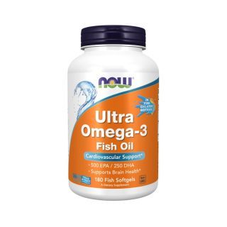 Ultra Omega-3 EPA 500 / DHA 250 (180 Fish Softgels)