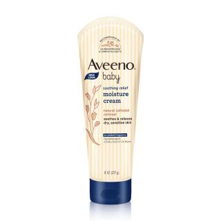 Aveeno Baby Soothing Relief Moisture Cream เบบี้ สูตรสำหรับผิวเด็กแห้งมากเป็นพิเศษ 227 กรัม