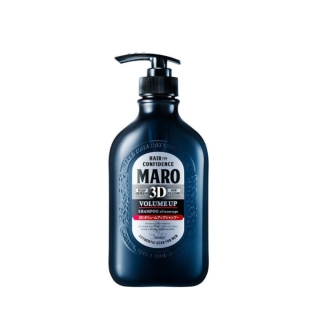 Maro 3D Volume Up Shampoo 460 ml. แชมพูขายดีอันดับ 1 ในญี่ปุ่น ผมหนาพอง มีวอลลุ่มสวย เซ็ตทรงง่าย ลดผมขาดร่วง บำรุงเส้นผม มาโร่