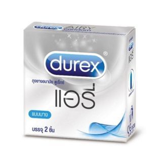 Durex Airy 52MM. บางที่สุด (ดูเร็กซ์) ถุงยางอนามัย แอรี่