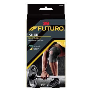 Futuro Sport Knee Support ฟูทูโร่™ สปอร์ต อุปกรณ์พยุงหัวเข่า รุ่นปรับกระชับได้ แบบเดี่ยว