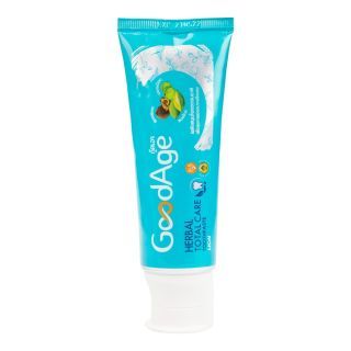 Goodage Herbal Total Care Toothpaste 90g. ยาสีฟัน (ผสานพลังสมุนไพรไทยตรีผลาช่วยให้เหงือกและฟันแข็งแรง) แบบเดี่ยว