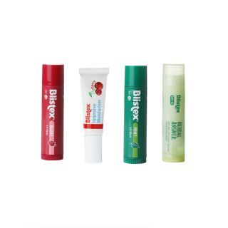 BLISTEX ลิปบาร์ม 4 Look 4 Styles Set - Lip Balm Premium Quality From USA - เปลี่ยน Look แบบ Protect