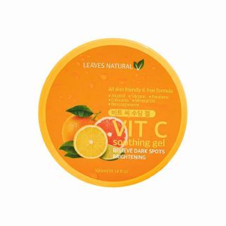 Leaves Natural Vit C Soothing Gel เจลบำรุงผิวสารสกัดจากวิตามินซีเข้มข้น 300ml