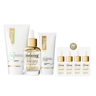 Smooth E 24k Gold Anti- Aging Advanced Skin Recovery Set เซ็ตบำรุงผิว ลดเลือนริ้วรอย เพื่อผิวสวยกระจ่างใส แลดูอ่อนเยาว์ ผิวฉ่ำ Gold