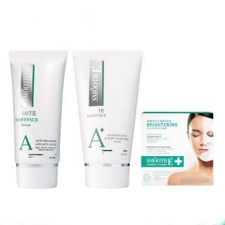 Smooth E Anti Melasma Set - สมูทอี แอนตี้ เมลาสม่า เซ็ตดูแลผิว ลดฝ้า รอยสิว ผิวหมองคล้ำ จุดด่างดำ