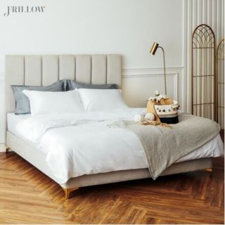 CHARM FRILLOW ชุดผ้าปูที่นอน 3.5 FT - คอลเลคชั่น The Signature ดีไซน์ Bright White