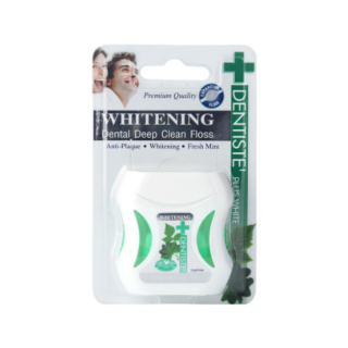 Dentiste' Whitening Dental Floss ไหมขัดฟัน ทำความสะอาดล้ำลึก 30 m.