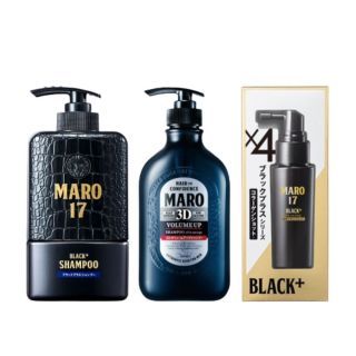 Maro 17 เซ็ตสุดคุ้ม Black Plus & 3D Volumn-Up Shampoo