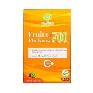 Natwell Fruit C 700 Plu Kaow แนทเวลล์ ฟรุตซี 700 พลูคาว 10เม็ด