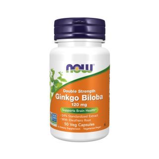 Ginkgo biloba 120 mg (50 Veg Capsules)